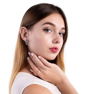 CA & LOU ROSE GOLD CLASSIC EARRINGS | WOMENS